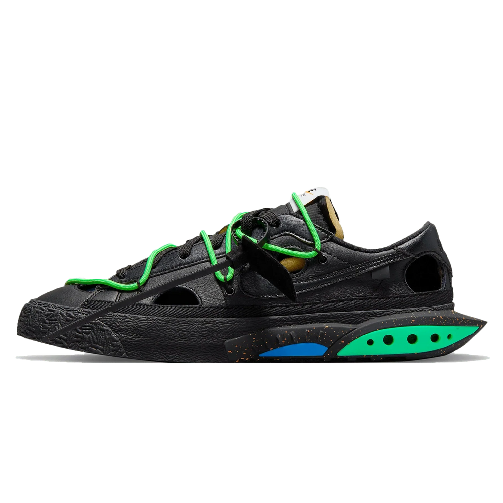 Nike x Off-White Blazer Low 'Electro Green Black'
